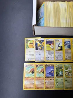 Huge Collection Bulk Lot of 600+ Pokemon Cards Mixed WOTC-XY Vintage HP-DAMAGED - Image 2