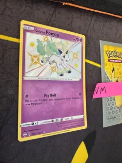 Pokemon Card Galarian Ponyta SwSh Shining Fates SV047/SV122 234 💎NM💎 - Image 2