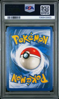 2006 POKEMON EX DRAGON FRONTIERS #4 MEGANIUM-REVERSE FOIL PSA 6 - Image 2