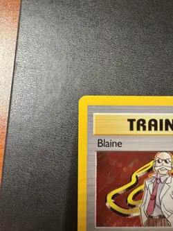 🔥NM Blaine 17/132 Gym Challenge Holo Rare Vintage Trainer Pokemon TCG - Image 2