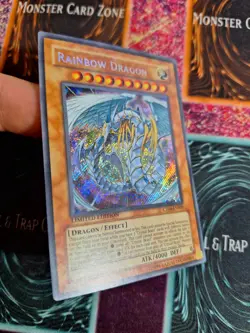 Yu-Gi-Oh! TCG Rainbow Dragon CT04-EN005 Secret Rare Limited Near Mint - Image 2