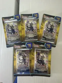 Yu-Gi-Oh! Booster Pack 1st Edition Legendary Duelists Magical Hero Lite Lot Of 5 - Image 1
