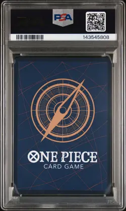 2025 ONE PIECE OP11-A FIST OF DIVINE SPEED ALTERNATE ART #080 GEAR TWO PSA 10 - Image 2