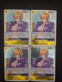 Lilith Playset - OP13-113 x4 - Carrying On His Will - One Piece TCG - English - Image 1