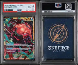 2024 ONE PIECE OP06-WINGS OF THE CAPTAIN #118 RORONOA ZORO PSA 10 - Image 3