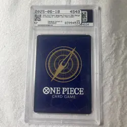 PSA 9 Monkey D. Luffy 25th Anniversary Card Collection P-001 JP 2022 - Image 2