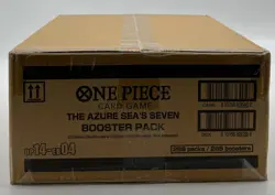 One Piece TCG The Azure Sea’s Seven Booster Box Case 12 Boxes Sealed OP-14 - Image 5