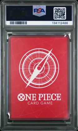 2025 ONE PIECE PROMOS PSA MAGAZINE EXCLUSIVE #001 SHANKS PSA 10 - Image 2