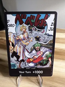 DON!! Card OP06 Zoro-Jurrou Alt Art Holo One Piece Wings Of The Captain English - Image 1