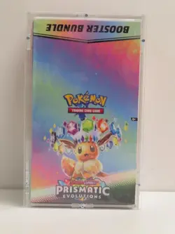 2025 Pokemon Prismatic Evolutions Factory Sealed Booster Bundle Display Box (a) - Image 1