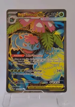 Mega Venusaur ex 155/132 - Ultra Rare - Mega Evolutions - Pokemon Card TCG - Image 1
