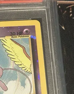 2001 Pokemon Mew Reverse Holo SWIRL Southern Islands Promo 1/18 PSA 9 Mint! WOTC - Image 5