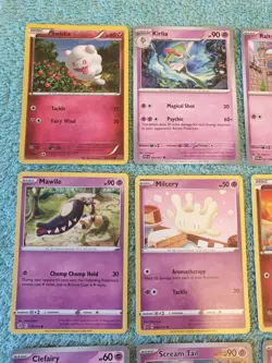 FAIRY TYPES BUNDLE OF POKEMON CARDS #16. - Image 2