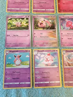 FAIRY TYPES BUNDLE OF POKEMON CARDS #16. - Image 4