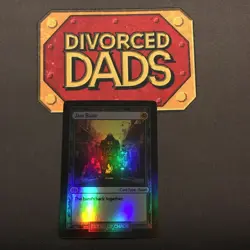 V1 MISPRINT DIVORCED DADS COURT OF CHAOS Jam Band - Beast Card HOLO - Image 1