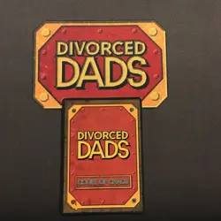V1 MISPRINT DIVORCED DADS COURT OF CHAOS Jam Band - Beast Card HOLO - Image 2