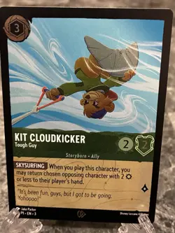 Disney Lorcana TCG Cloudkicker Tough Guy Promo Card 26/P1 Foil - Image 1