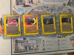 Pokemon Aquapolis Rev Foil 4 Card Lot: Seer, Power Plant, Removal, Time Shard - Image 2