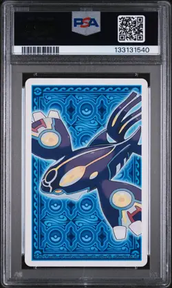 2015 POKEMON ALPHA SAPPHIRE PLAYING CARDS 5 OF CLUBS GROVYLE PSA 10 - Image 2