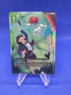Gundam Card Game ST06 Clan Unity Schoolgirl and Smuggler ST06-012 C+ Common+ NM - Image 1