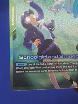 Gundam Card Game ST06 Clan Unity Schoolgirl and Smuggler ST06-012 C+ Common+ NM - Image 5