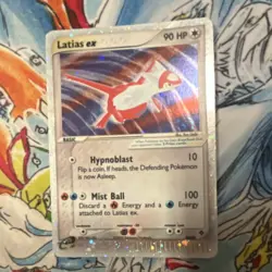 Pokemon Latias ex Holo Rare EX Dragon 97/97 90 HP Nintendo Trading Card - Image 2