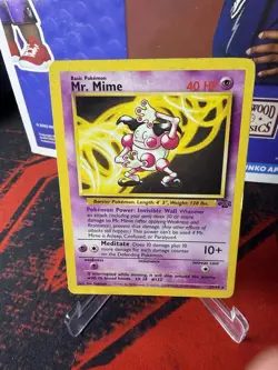 Pokemon Card - Mr. Mime - 22/64 -Jungle - 1999 - Image 1