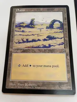 Vintage 1997 MTG Magic The Gathering 6x9 Land Oversized Arena Promo Cards - Image 3