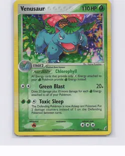 Venusaur 28/100 Holo Pokemon Crystal Guardians Rare TCG Card NM - Image 1