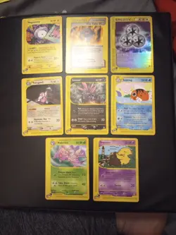 Pokemon TCG Aquapolis NM 8 Mixed Card Lot - Image 1