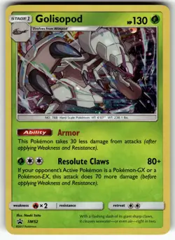 Golisopod SM52 SM Promos LP Pokemon Card TCG - Image 1