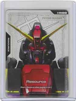 Psycho Gundam Resource Foil - R-010 - C+ NM - Gundam TCG Card Game - Image 1