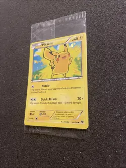 Pokemon Card - Pikachu XY 42/146 - Holo - Movie Promo - Factory Sealed - Image 4