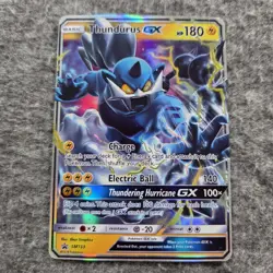 Thundurus GX SM133 Black Star Promo - Sun & Moon - Pokemon Card - Image 1