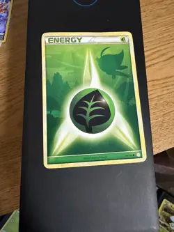 Pokemon Grass Energy Basic Energy 115/123 Regular 2010 Card Nintendo TCG - Image 1