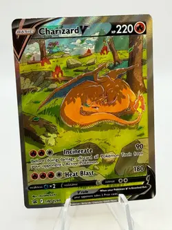 Charizard V SWSH260 English SWSH: Sword & Shield Promo Card Holo - Beautiful! - Image 1