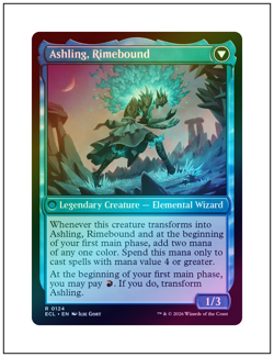 1x Ashling, Rekindled, Foil, Lorwyn Eclipsed, Magic the Gathering MTG NM - Image 2
