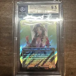 MTG / Final Fantasy - Aerith Gainsborough Borderless Surge Foil BGS 9.5 - Image 1