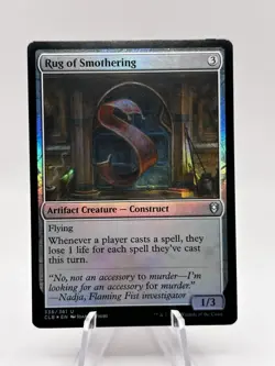 Rug of Smothering 336/361 Foil Commander Legends: Baldur's Gate CLB MTG NM - Image 1