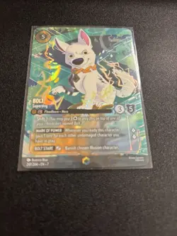 Bolt - Superdog - 207/204 - Enchanted - Holofoil NM-Mint Disney Lorcana: Arch - Image 3