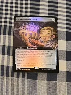 Mirrormind Crown [Extended Art Foil] #381 | Magic Lorwyn Eclipsed - Image 1