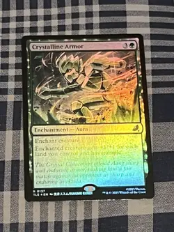 Crystalline Armor [Foil] #137 | Magic Avatar: The Last Airbender Eternal - Image 1