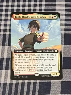 Toph, Hardheaded Teacher [Extended Art] #384 Magic Avatar: The Last Airbenderr - Image 1