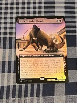 Nyla, Shirshu Sleuth [Extended Art Foil] #190 | Magic Avatar: The Last Airbender - Image 1