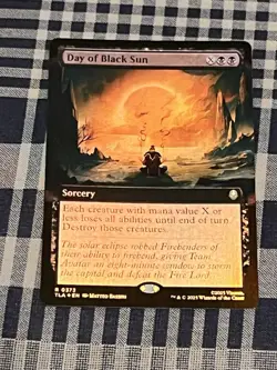 Day of Black Sun [Extended Art Foil] #373 | Magic Avatar: The Last Airbender - Image 1