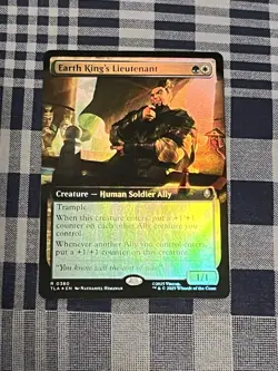 Earth King s Lieutenant [Extended Foil] #380 | Magic Avatar: The Last Airbender - Image 1