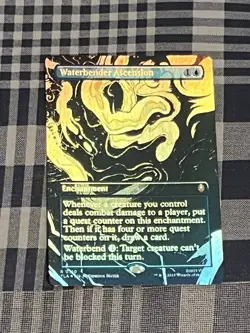 Waterbender Ascension [Borderless Foil] #310 | Magic Avatar: The Last Airbender - Image 1