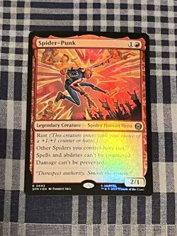 Spider-Punk [Foil] #92 | Magic Marvel Spider-Man - Image 1