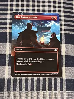 Fire Nation Attacks [Borderless] #299 | Magic Avatar: The Last Airbender - Image 1