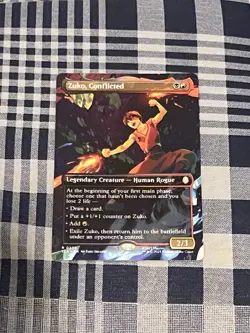 Zuko, Conflicted [Borderless] #302 | Magic Avatar: The Last Airbender - Image 1